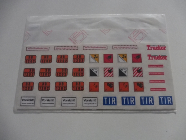 Wedico decal sheet Europe 1:16 # 519